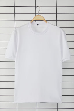 TRENDYOL MAN Koyu Lacivert Regular/Normal Kesim Basic Omuz Dar Kesim T-Shirt TMNSS25TS00071 - Trendyolmilla фото 6