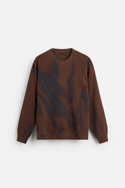 SPRAY PRINT SWEATER - Zara фото 7
