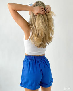 Шорты Ашли (синий) - Nadi bordo фото 2