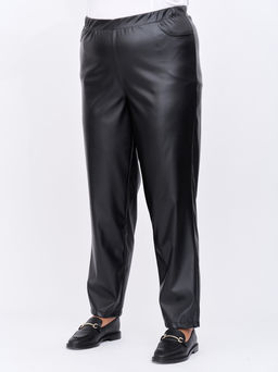 Брюки из эко-кожи BB00509BLK01