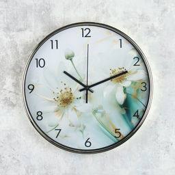 Цена за 1 шт. Часы настенные 30 см / 5606 /уп 20/ - Галеонтрейд фото 4