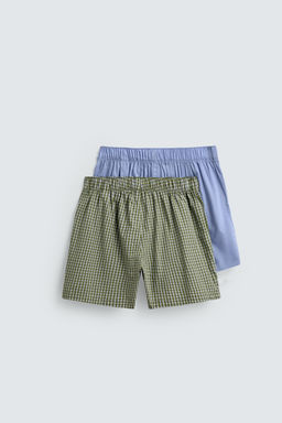 2-PACK OF COMBINED POPLIN BOXERS - Zara фото 2