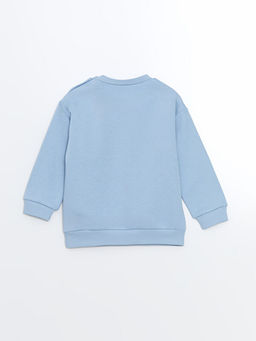 Bisiklet Yaka Bask?l? K?z Bebek E?ofman Tak?m - Waikiki фото 3