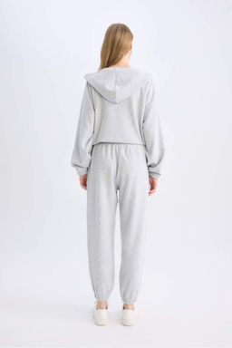 Классные базовые спортивные штаны для джоггеров с эластичными манжетами на талии - Defacto фото 6