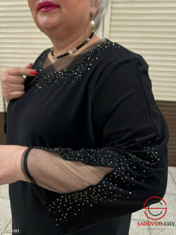 Туника женская со стразами