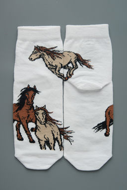 Носки женские Лошадки (набор 3 пары) - Berchelli фото 3