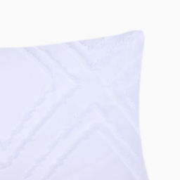 Наволочка декоративная Этель ромб 42*42 см, белый  фото 2
