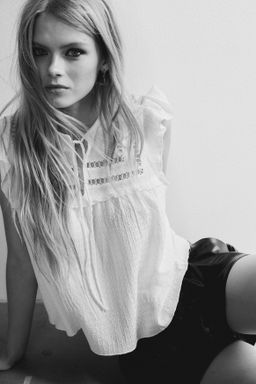 Top en punto texturizado - H&m фото 5