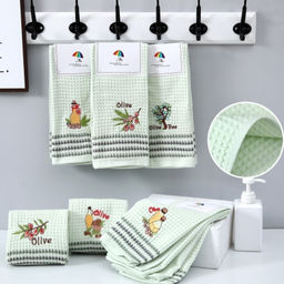 Набор вафельных полотенец 40*60-2 шт.