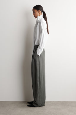 PANTAL?N WIDE LEG FLUIDO RELAXED FIT - H&m фото 5