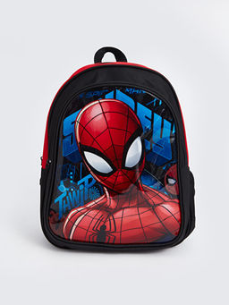 Spiderman Bask?l? Erkek ?ocuk Okul ?antas?
