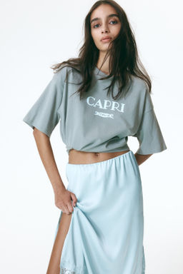 Camiseta oversize con motivo estampado - H&m фото 8