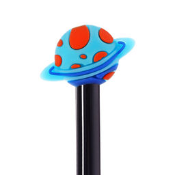 Цена за 5 шт. Ручка - прикол Calligrata «Планеты», гелевая, МИКС