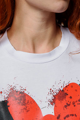 8506/1 Футболка женская оверсайз - Натали фото 218