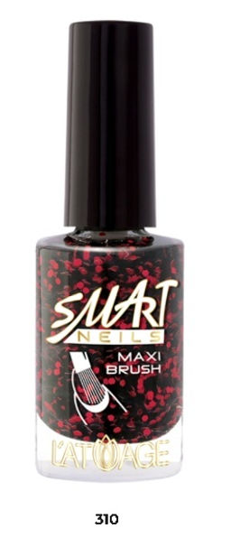 Latuage Лак для ногтей Эффекты тон 310 красные и черные точки 9мл