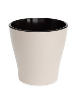 Цена за 2 шт. Горшок цв. "Лея" 2,2л двойной (бежевый) М7937