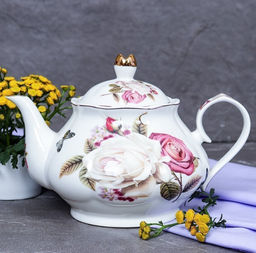 Чайник заварочный 800 мл фарфор арт. GF1/2/3/4/-F31-TP (713920, 713921, 713922, 713919,729969)