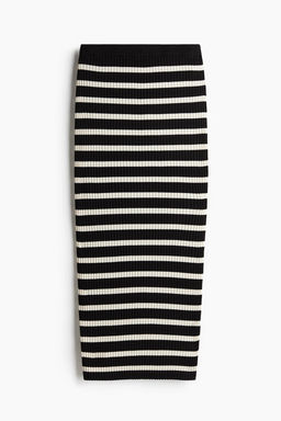 Falda en punto de canale - H&m фото 4