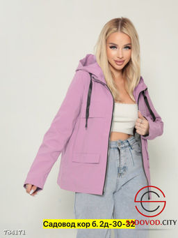 Ветровка с капюшоном женская - Bruno фото 3