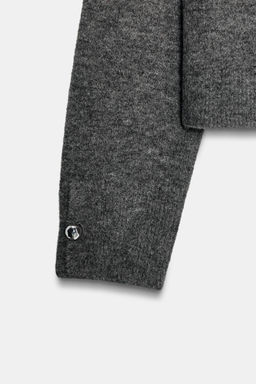 SOFT KNIT SWEATER WITH BUTTONS - Zara фото 6