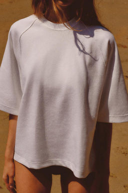INTERLOCK OVERSIZE T-SHIRT - Zara фото 19