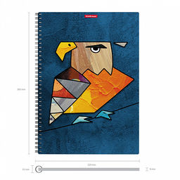 Цена за 2 шт. Тетрадь общая с пластиковой обложкой на спирали ErichKrause Birds, ассорти, А4, 80 листов, клетка  фото 9