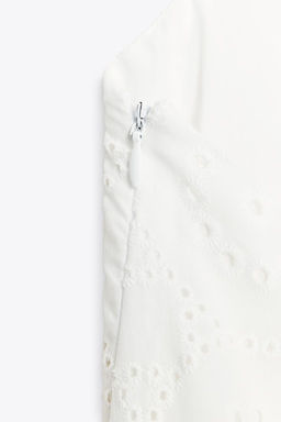 EMBROIDERED MIDI DRESS - Zara фото 10