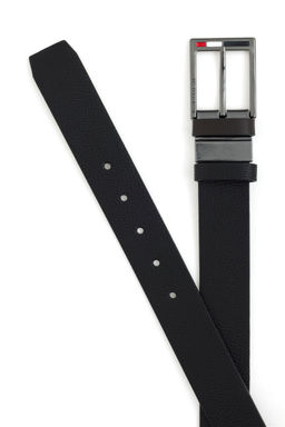 U. S. Polo Assn Мужской черный пояс