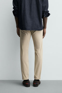 PANTAL?N CHINO SKINNY FIT / Beige - Zara фото 11