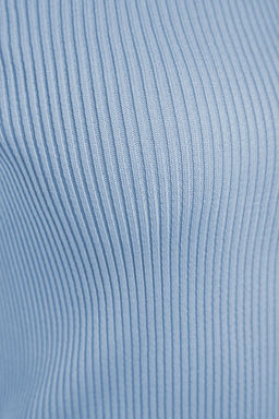 Trendyolmilla Pembe Tek Kol Fiyonk Detayl? Triko Bluz TPRSS22BZ0166 фото 17