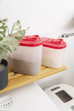 Банка 1,5л для сыпучих продуктов овал