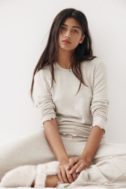 Pijama en punto cepillado - H&m фото 4