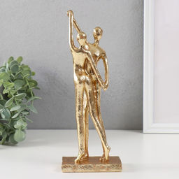 Фигурка полистоун Двое: верность, золото, 25.5?9.5?5.5 см