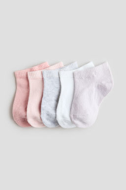 Pack de 5 calcetines tobilleros