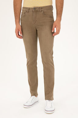 U. S. Polo Assn / Мужские джинсовые брюки светло-хаки - U.s. polo assn фото 2