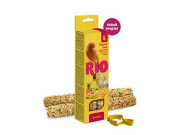 Палочки РИО 80г д/канареек Фрукты тропич., 2, 8шт.кор