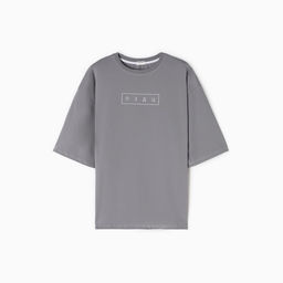 Футболка KAFTAN «пздц», серый, р. 54