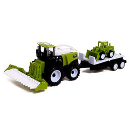 Комбайн инерционный Фермер, с трактором и прицепом, МИКС - Simaland фото 6