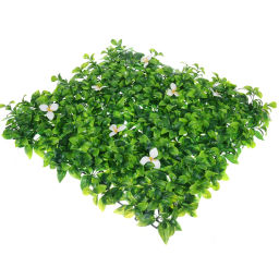 Трава искусственная "Green garden" 50*50см трава с цветами