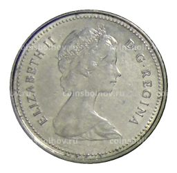 Монета 10 центов 1983 года Канада