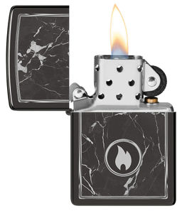 Зажигалка ZIPPO Пламя на мраморе | Marble Flame 46571  фото 3