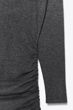 HOODIE KNIT MINI DRESS - Zara фото 10