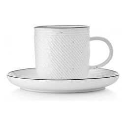 Чайная пара Walmer Riverside, 0.25 л, цвет белый  фото 2