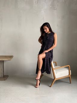 Платье, как из к/ф Красотка, чёрное в горошек - Martichelli фото 3