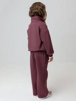 КР 400875/бордовый 1411 к651 брюки для дев