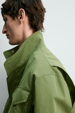 PARKA BOLSILLOS LIMITED EDITION / Verde - Zara фото 5