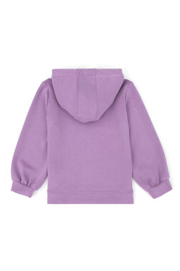 Сиреневый свитшот для девочки - U.s. polo assn фото 2