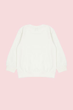 Pembe*003 K?z Cocuk Mevsimlik-Ince Leopar Desenli Orme Sweatshirt TKDAW25SW00001 - Trendyolmilla фото 8