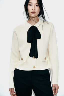 Cardigan con lazada - H&m фото 2