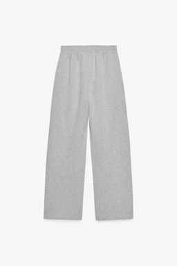 METALLIC THREAD FLEECE TROUSERS - Zara фото 6